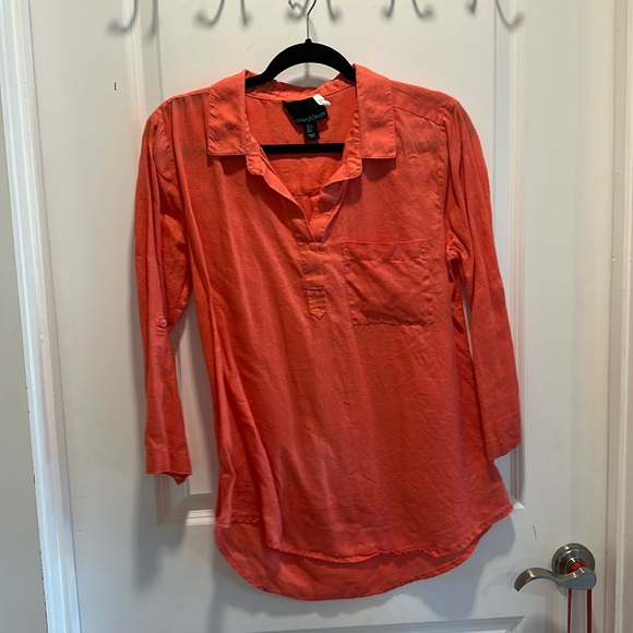 100% linen blouse - Picture 1 of 5